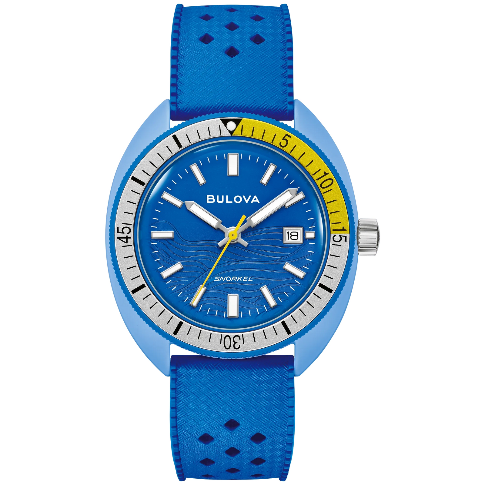Bulova Snorkel Blue Tang Fish Collection 98B445