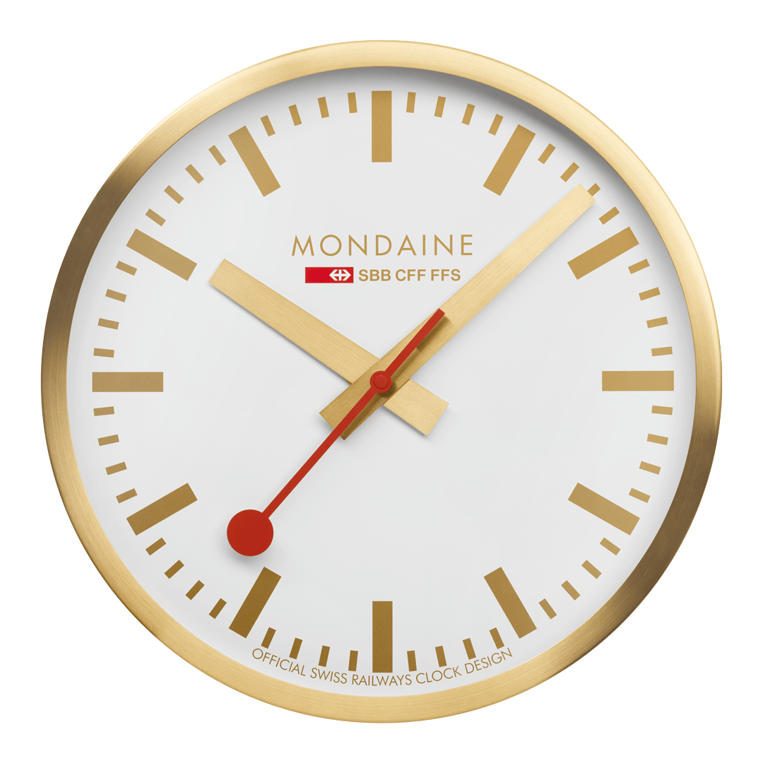 Mondaine Official Swiss Railways Wall Clock A995.CLOCK.17SBG