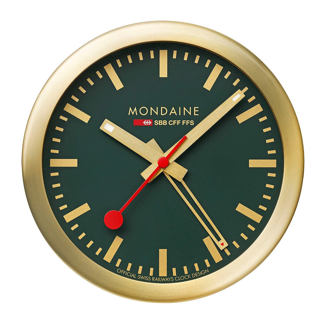 Mondaine Official Swiss Railways Desk & Wall Clock A997.MCAL.66SBG