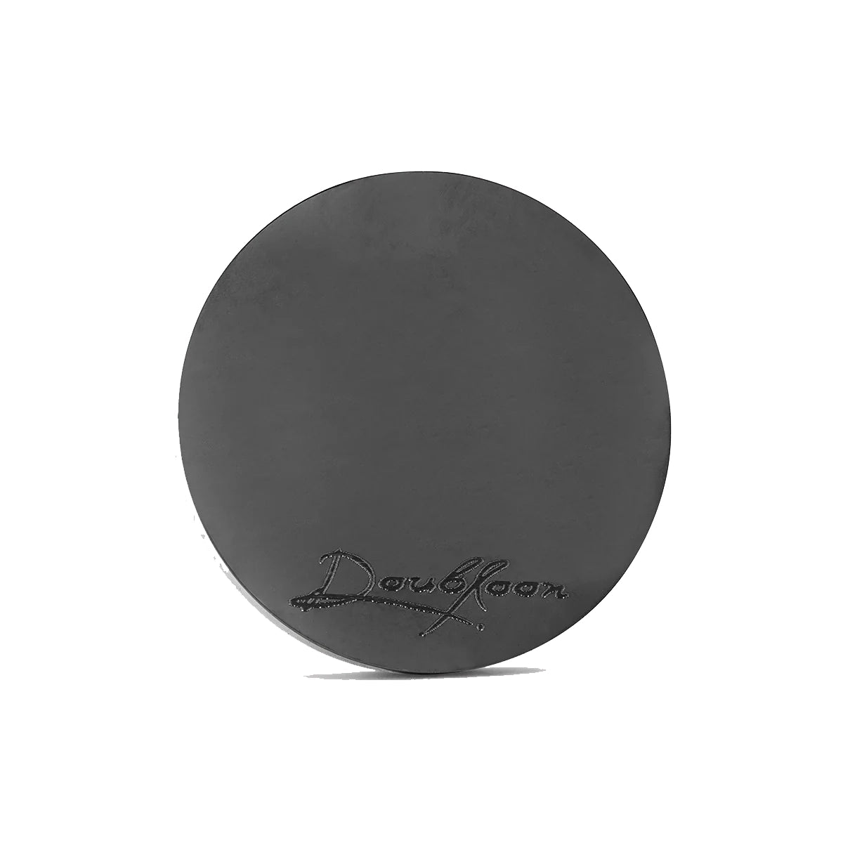 The Angler - Black Titanium & Blue Forged Carbon Fiber Doubloon Golf Ball Marker