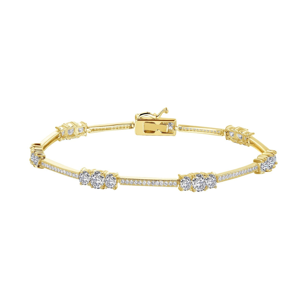 Lafonn Simulated Diamond Stylish Station Bracelet B0008CLG