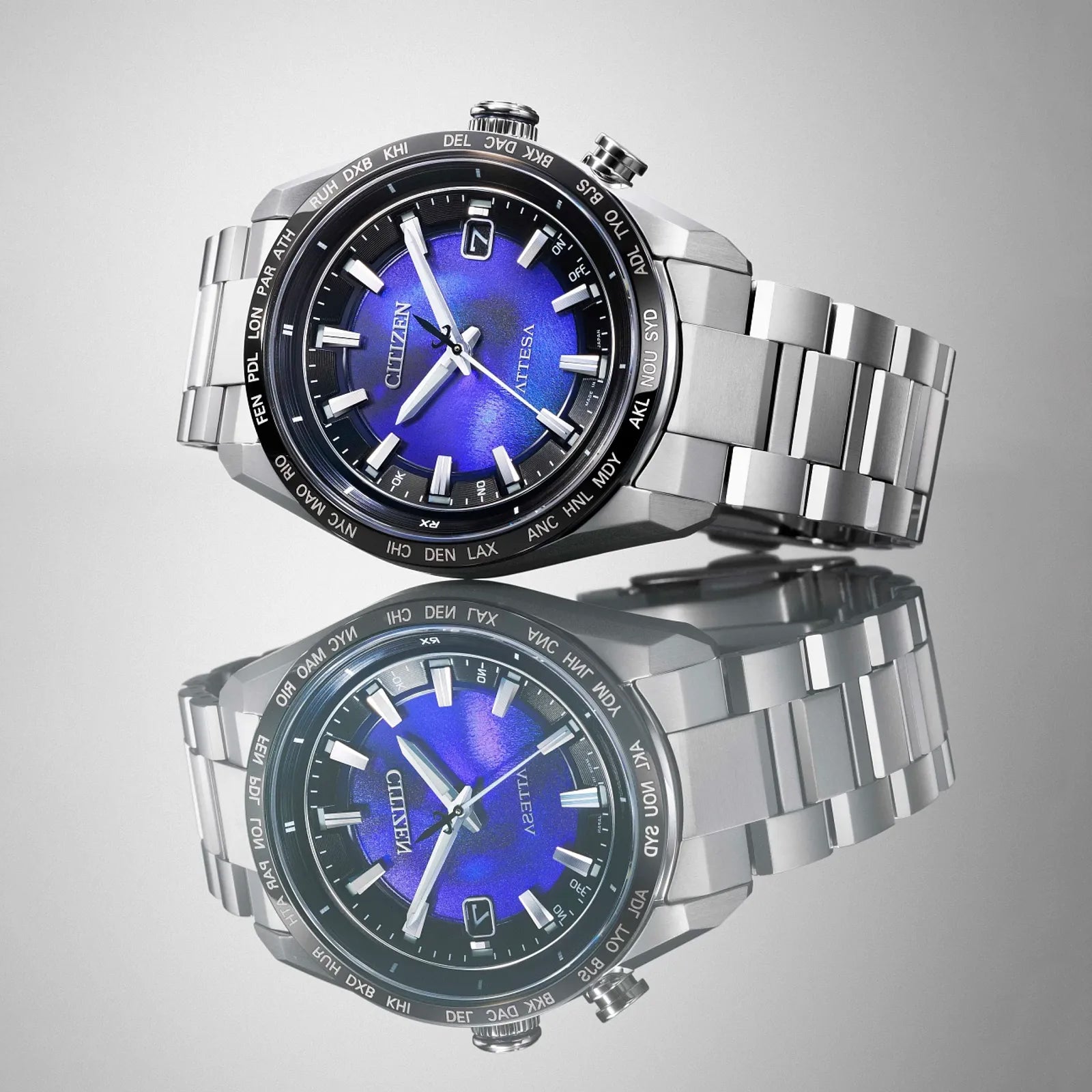 Citizen Eco-Drive Limited Edition Attesa Unite With Blue CB0288-65L