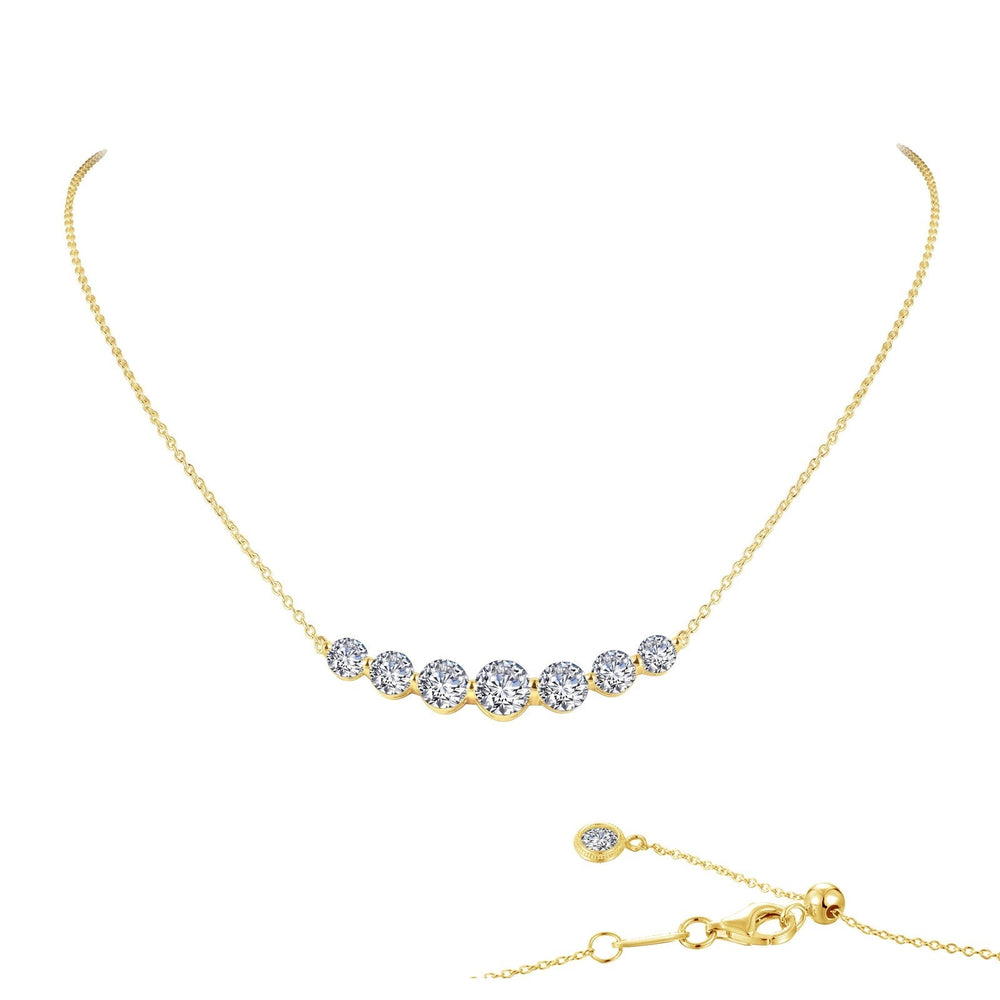 Lafonn Simulated Diamond 7 Symbols of Joy Necklace N0094CLG