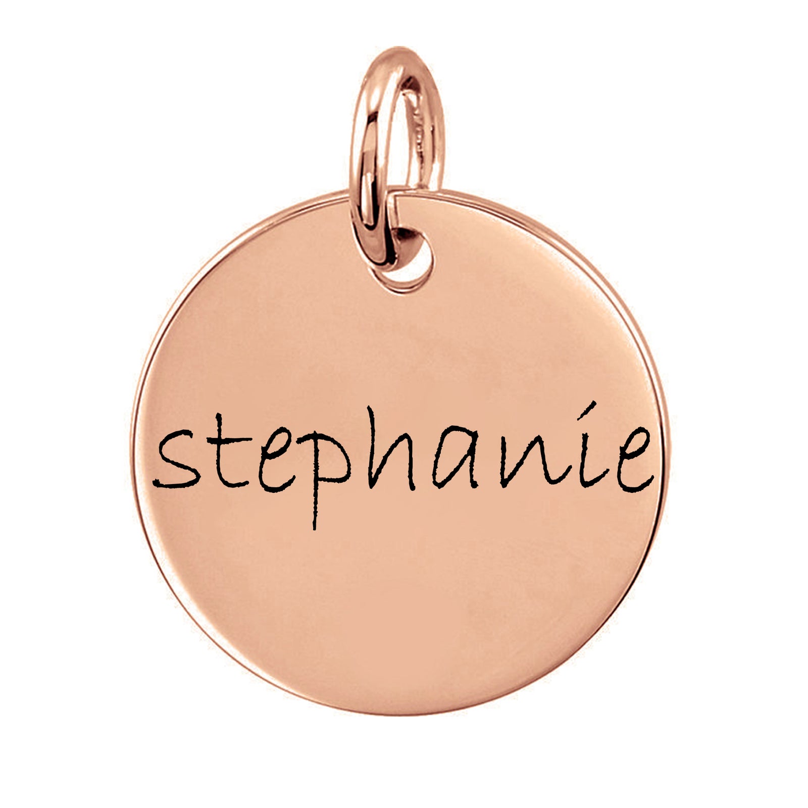 Personalized Extra Large Disc Pendant
