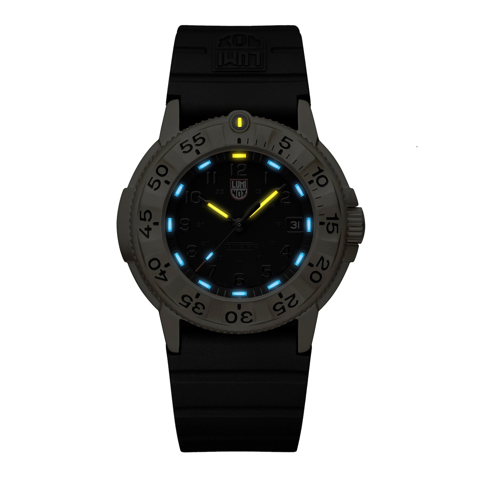 Luminox Navy SEAL Foundation 25th Anniversary 3220 Series Gold Color Edition 3221.NSF