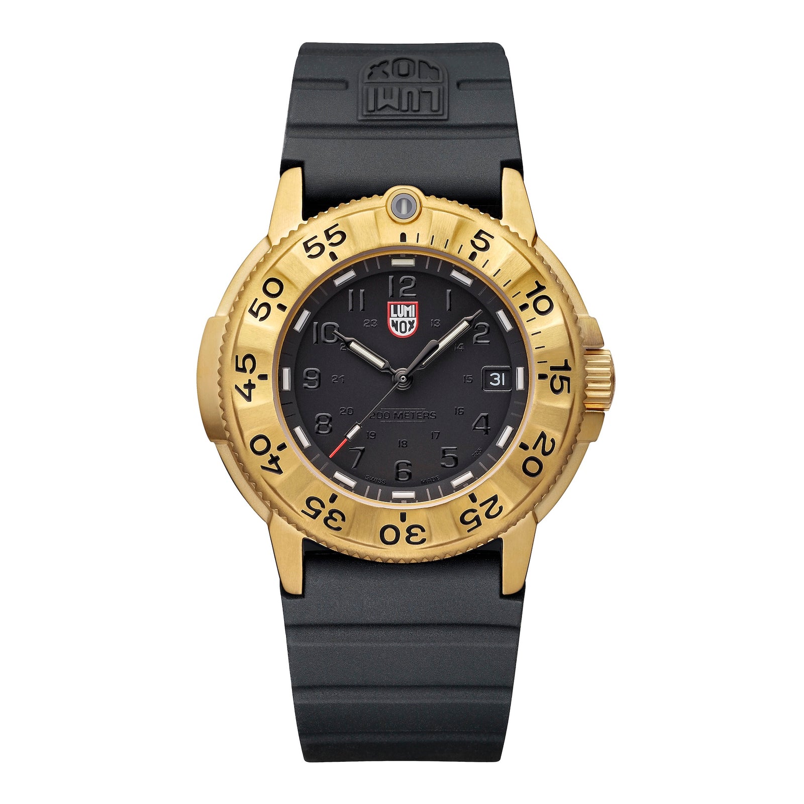 Luminox Navy SEAL Foundation 25th Anniversary 3220 Series Gold Color Edition 3221.NSF