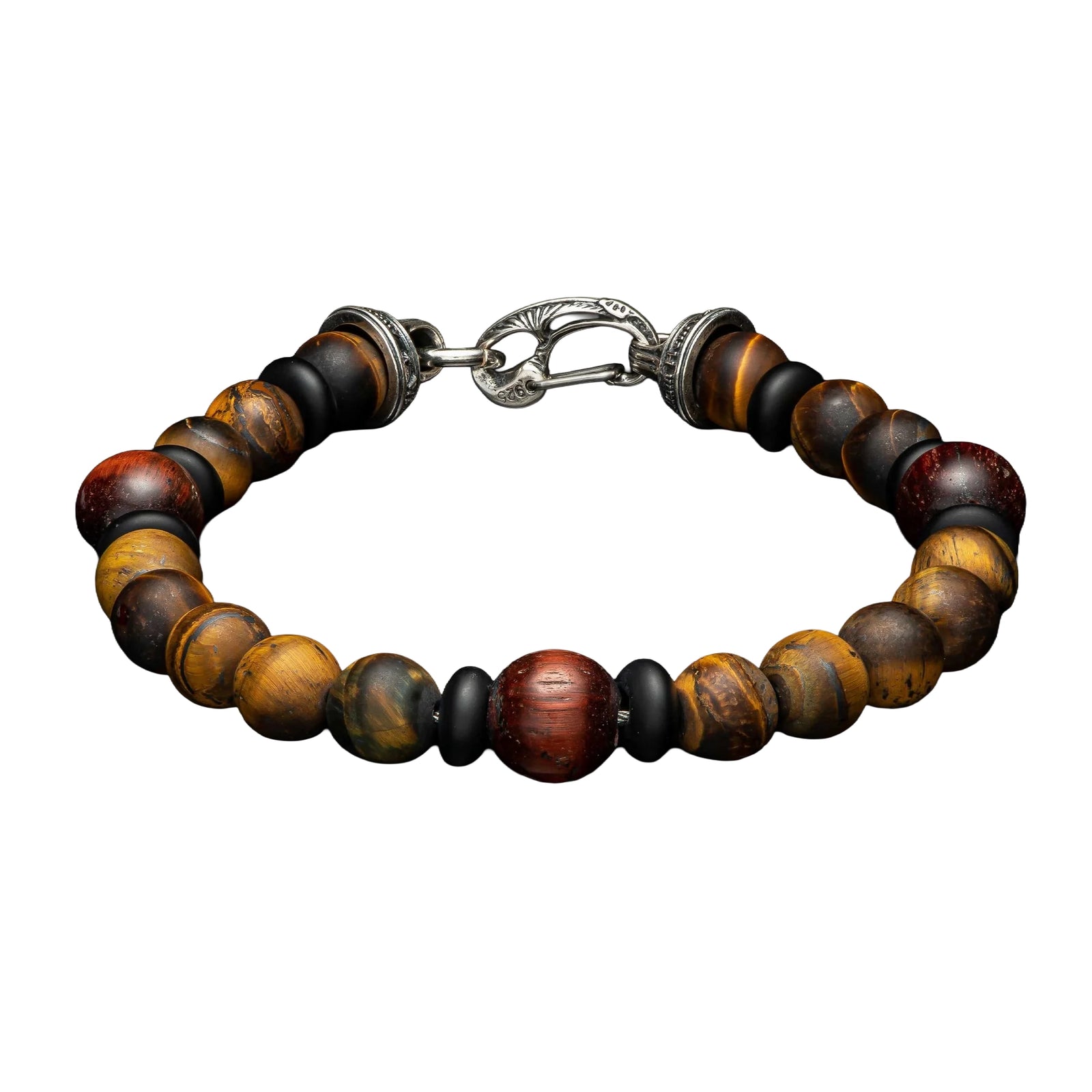 William Henry Dragon Fire II Beaded Bracelet