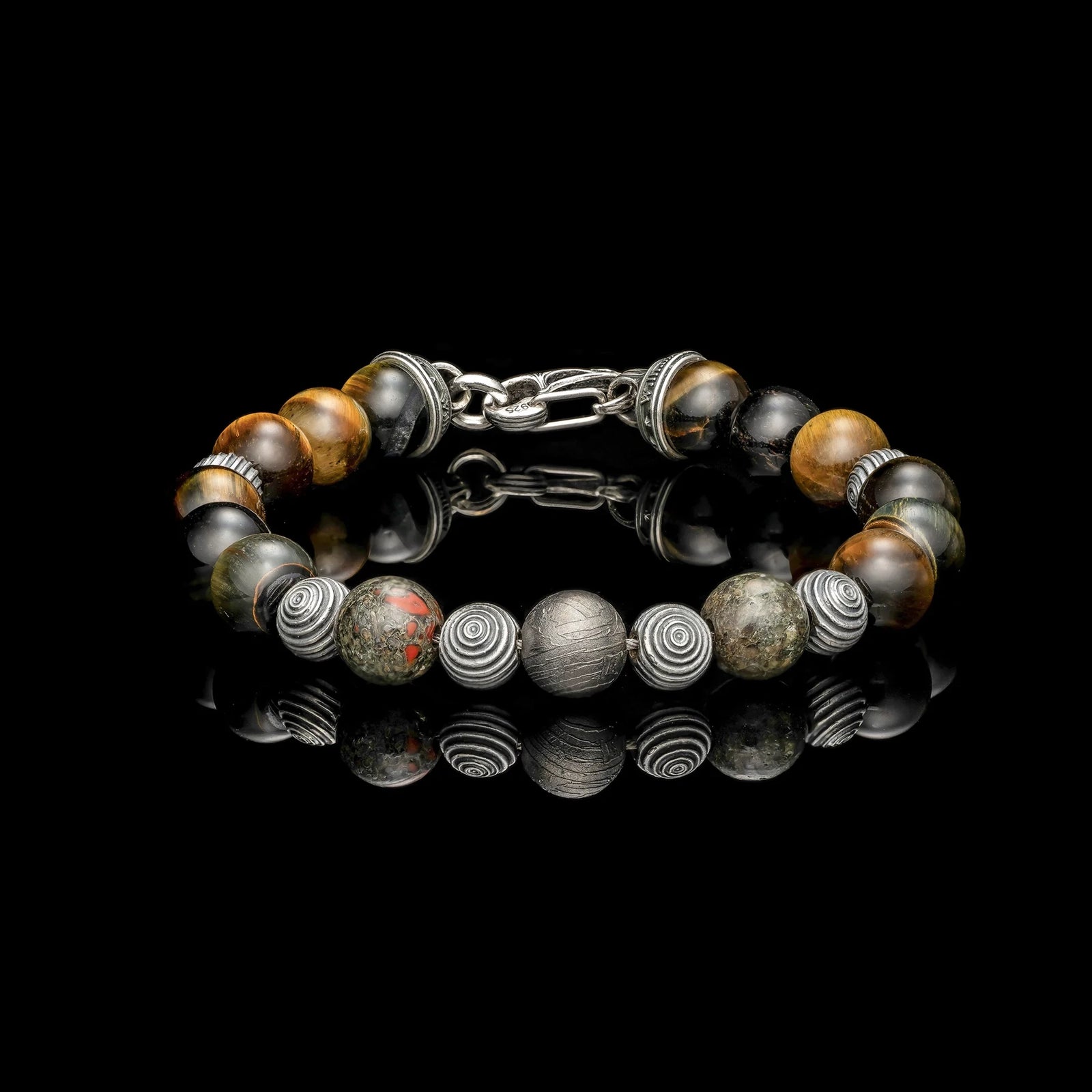 William Henry Tigron Beaded Bracelet