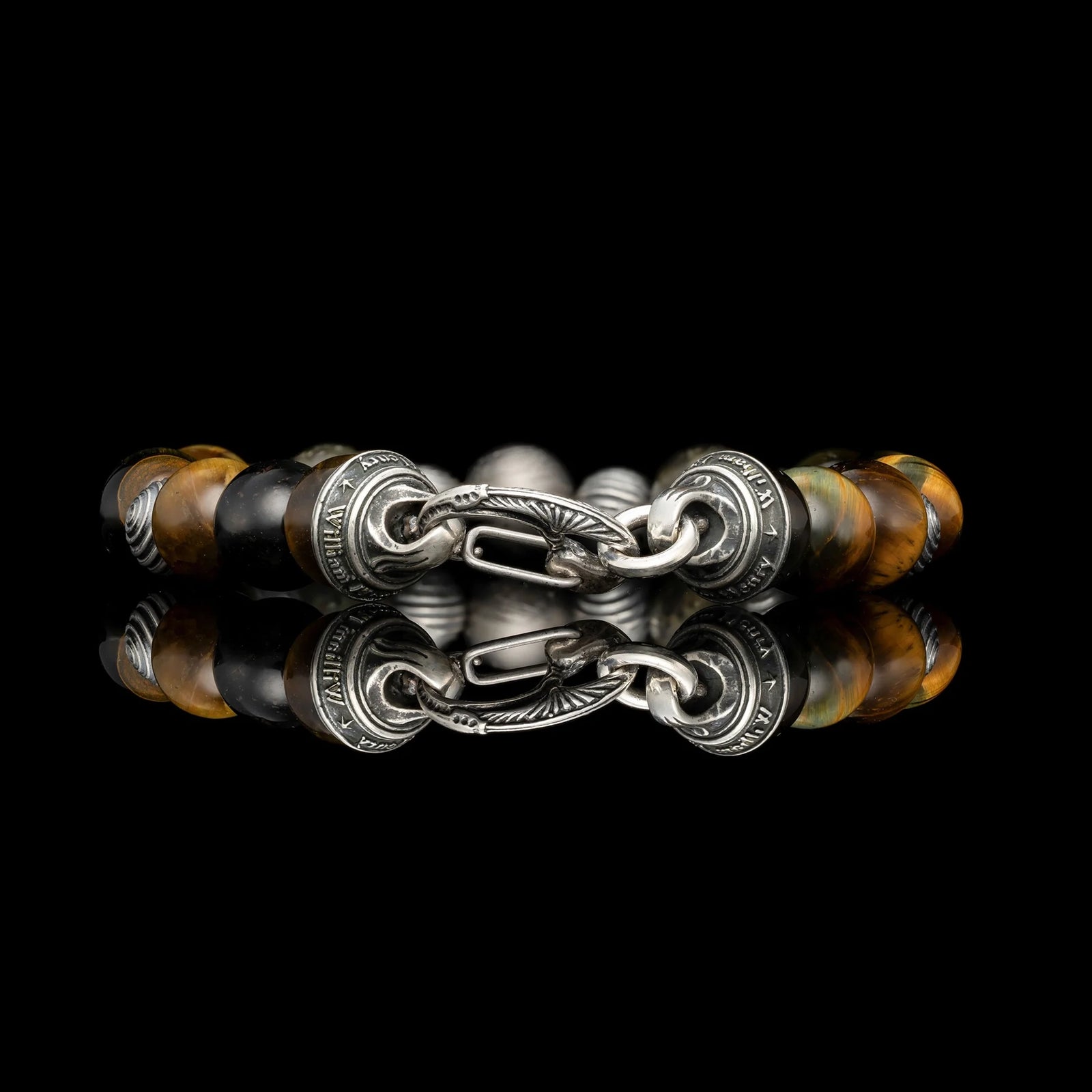 William Henry Tigron Beaded Bracelet