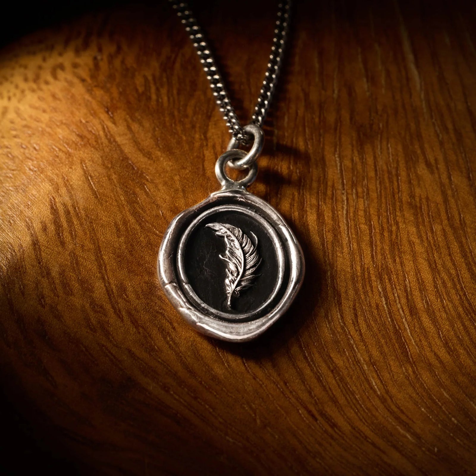 Feather Talisman Necklace
