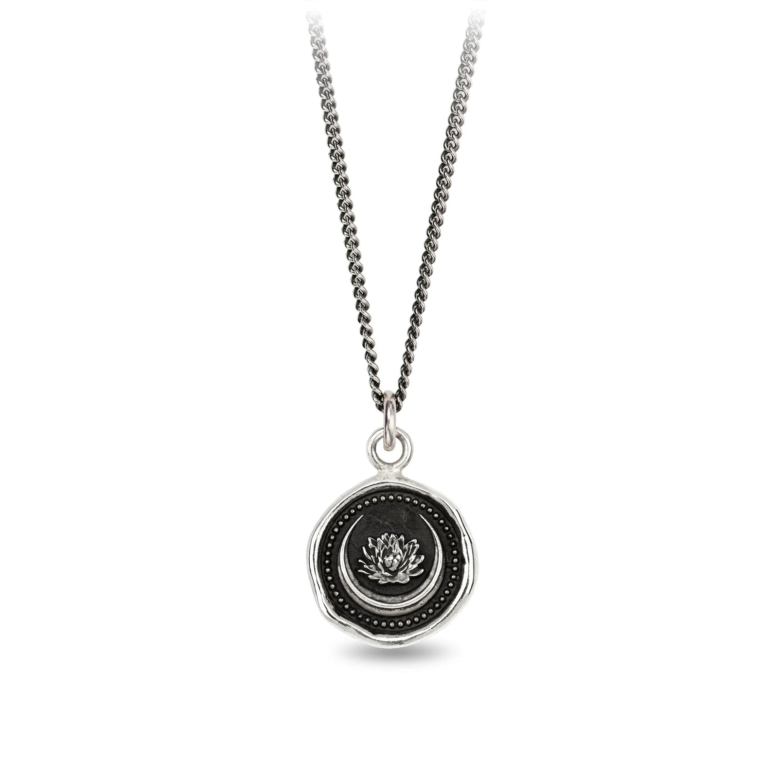 Lotus Flower Talisman Necklace
