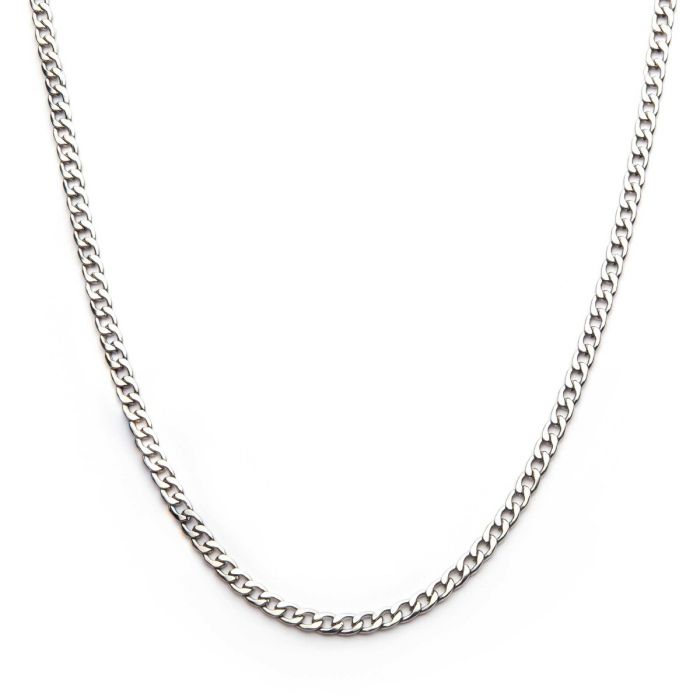 4mm Stainless Steel Classic Curb Chain 20" NSTC1604-20