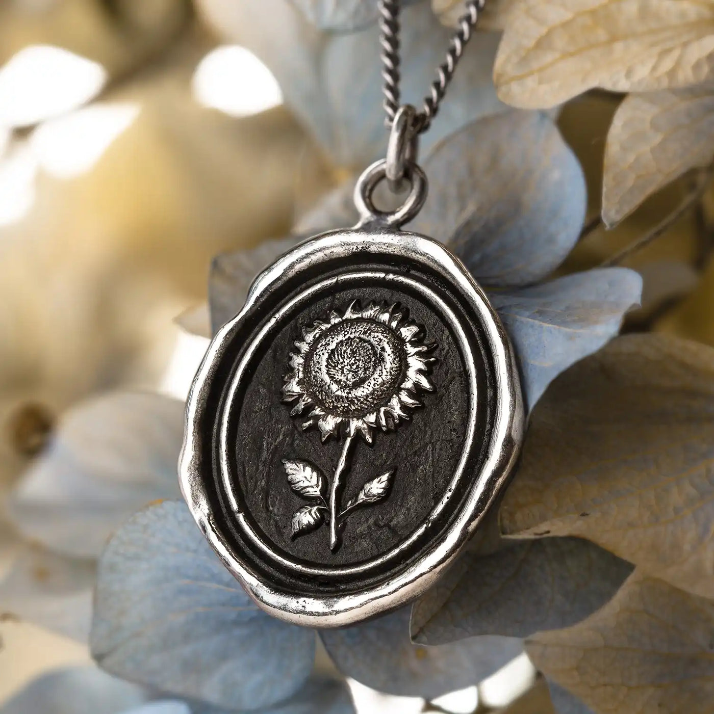Sunflower Talisman Necklace
