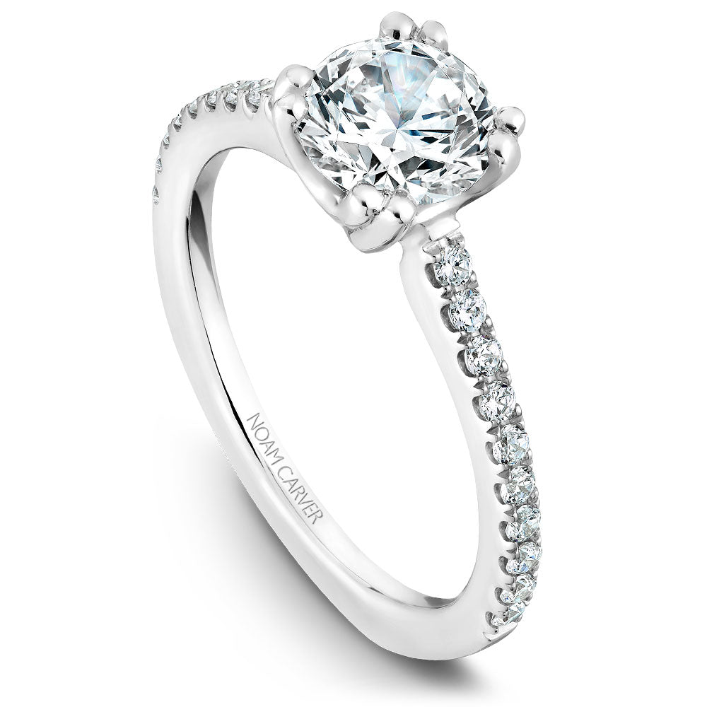 Noam Carver Diamond Engagement Ring B001-01A