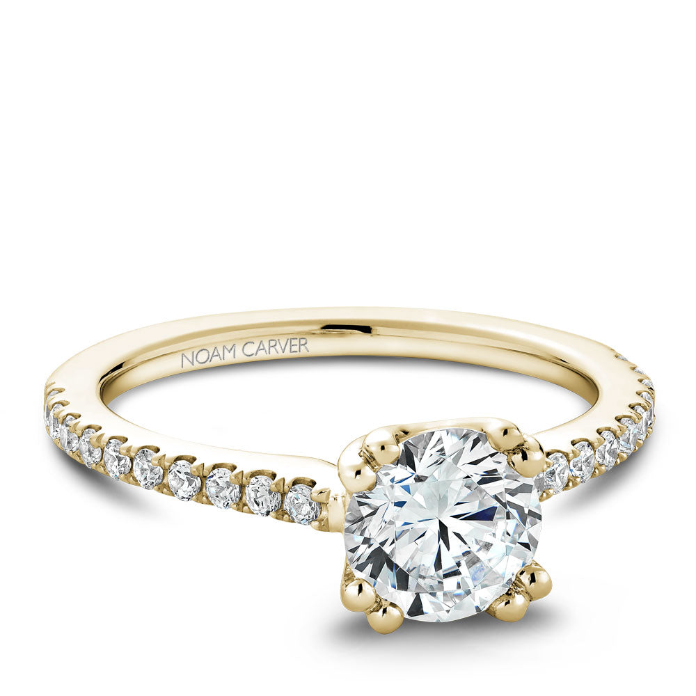Noam Carver Diamond Engagement Ring B001-01A