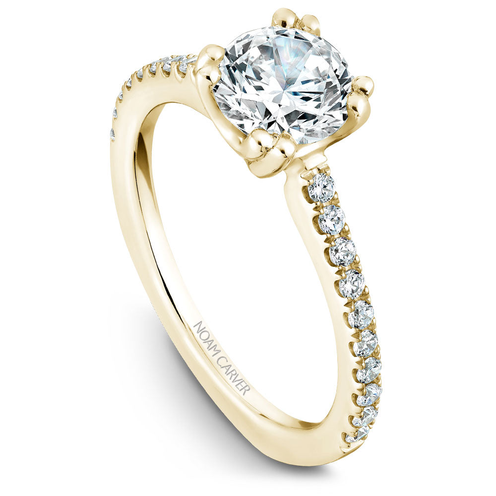 Noam Carver Diamond Engagement Ring B001-01A