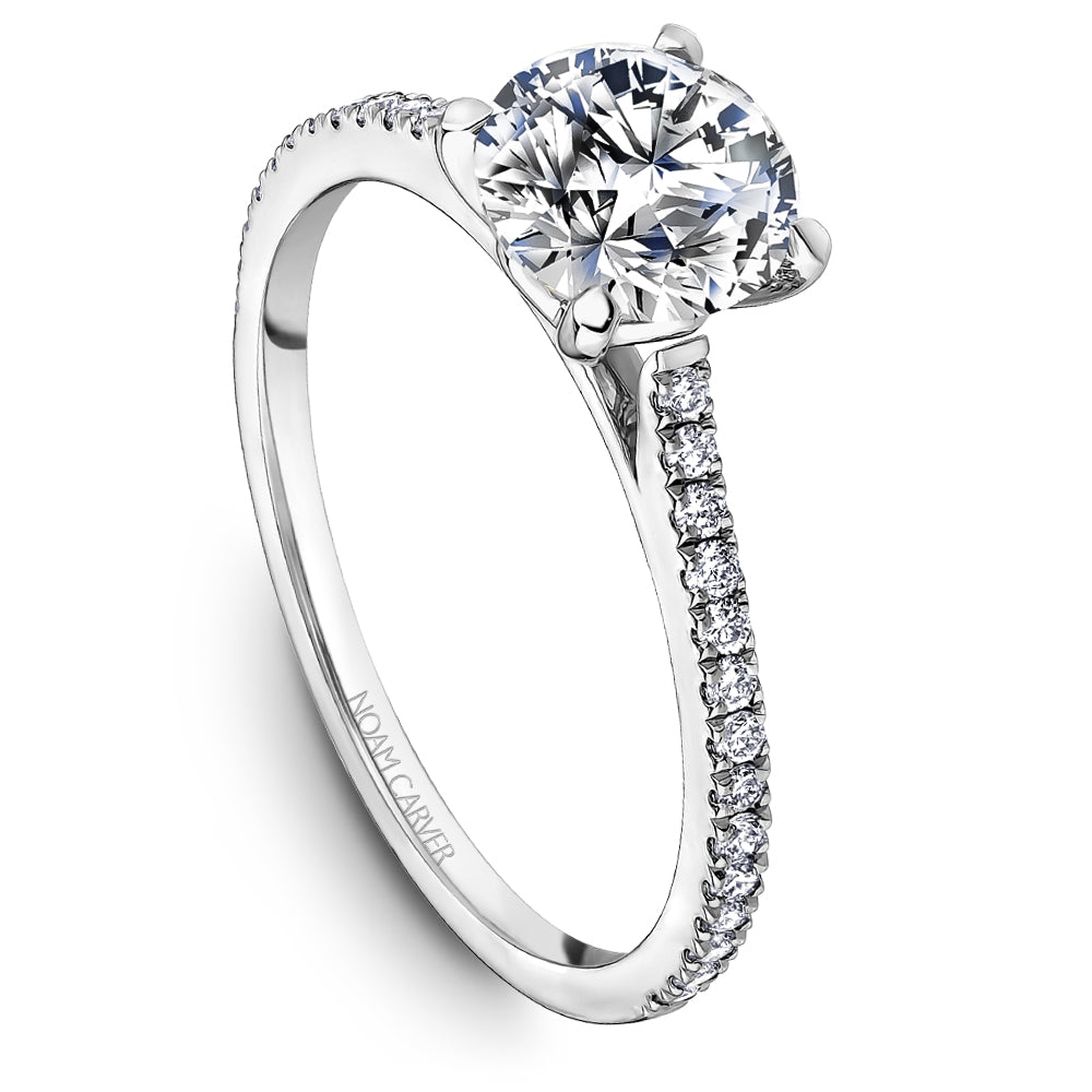 Noam Carver Diamond Engagement Ring B507-01A