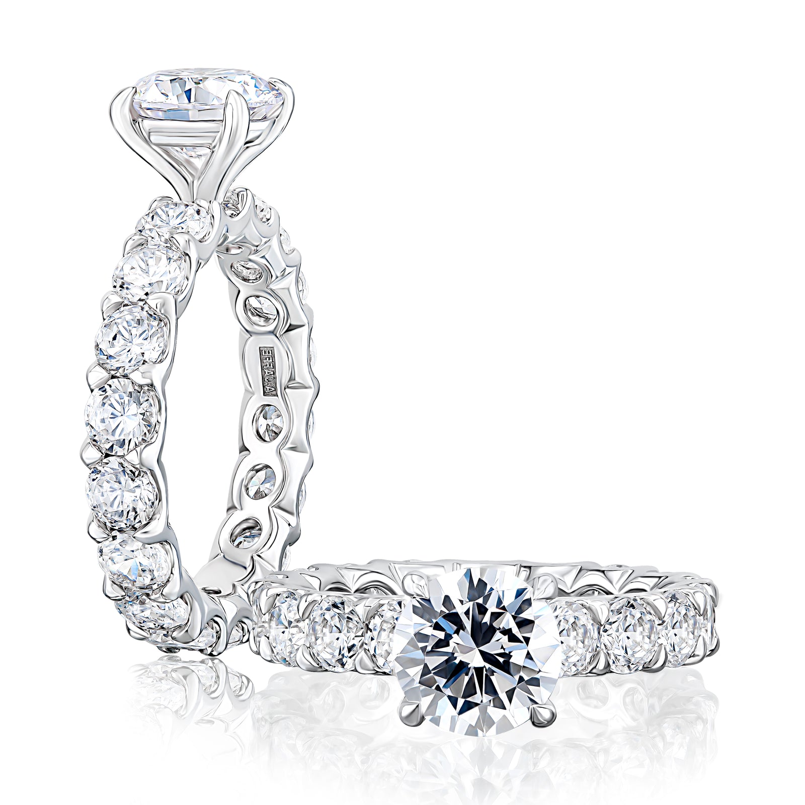 A.Jaffe Classic Statement Eternity Diamond Engagement Ring MECRDD2521E/523
