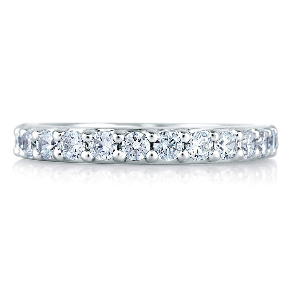 A. Jaffe Shared Prong Diamond Wedding Band MRS168/21