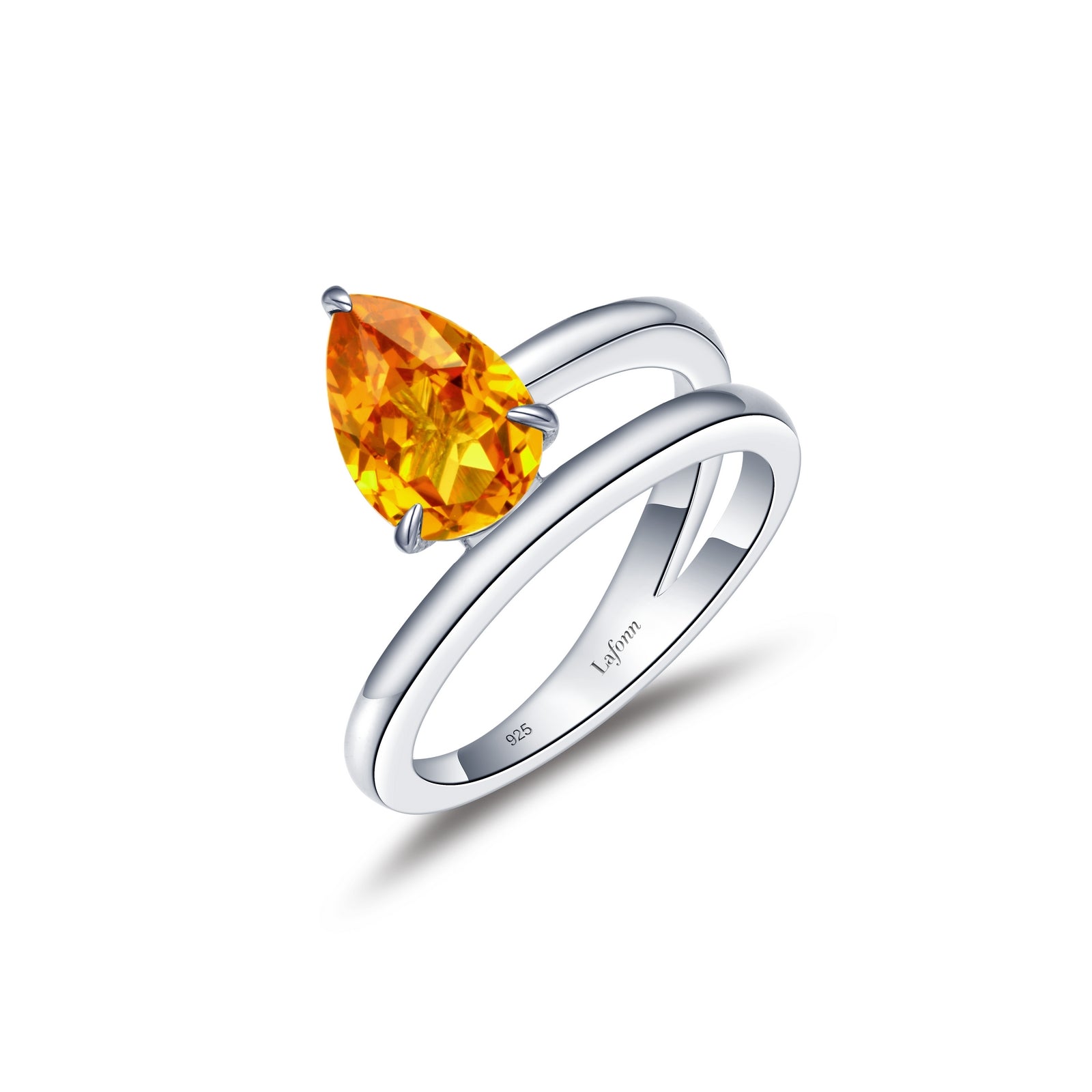 Lafonn Simulated Diamond & Fancy Lab Grown Sapphire Solitaire Ring SYR006YP