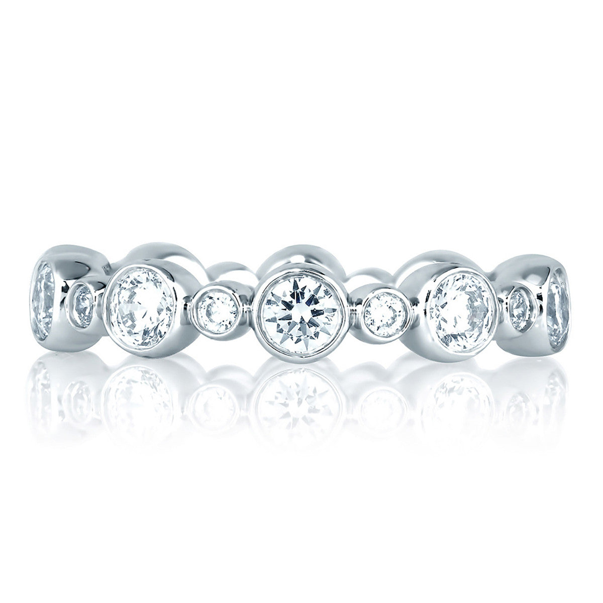 A. Jaffe Bubble Bezel Set Eternity Diamond Band WR0860/106