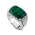 Samuel B. Forte Malachite Sterling Silver Ring