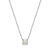 Samuel B. White Pearl Solitaire Birthstone Sparkle Necklace - June