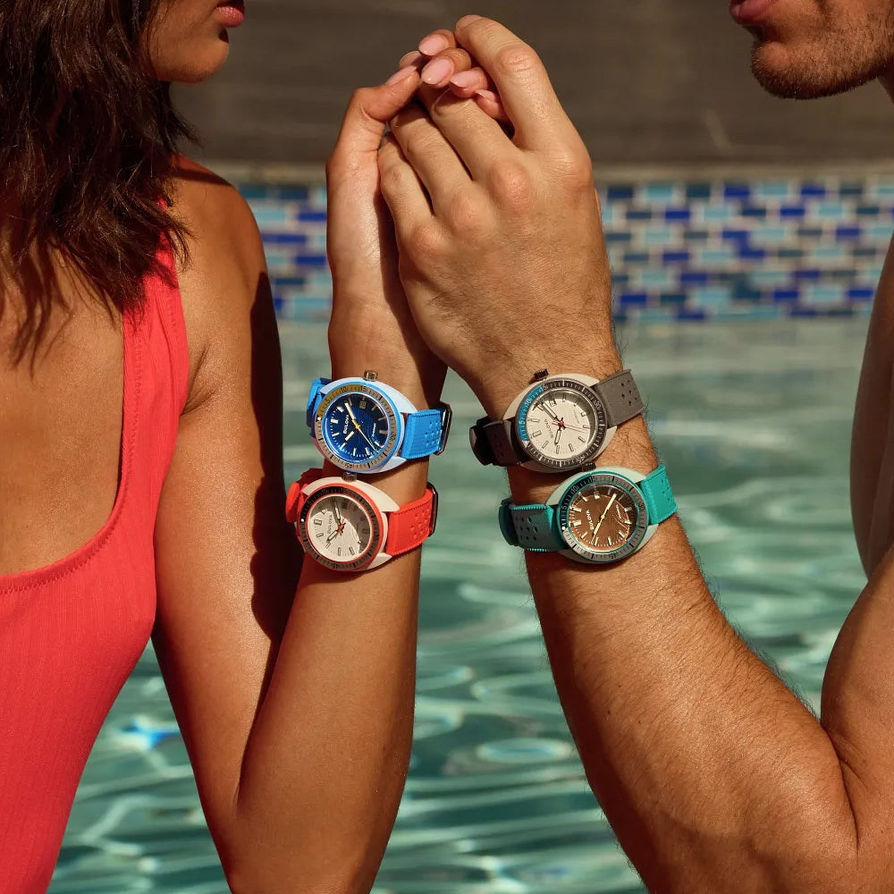 Bulova Snorkel Blue Tang Fish Collection 98B445