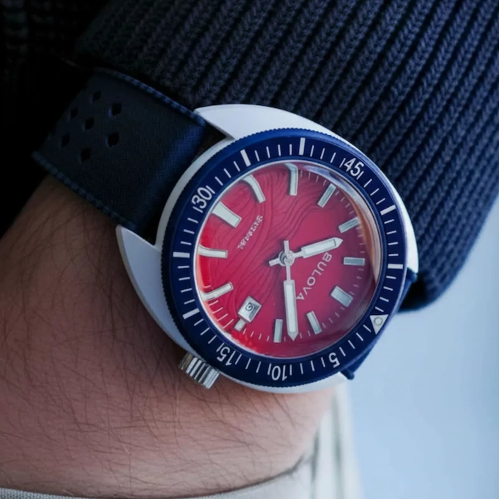 Bulova Special Edition Snorkel Sail 4th Collection 98B474