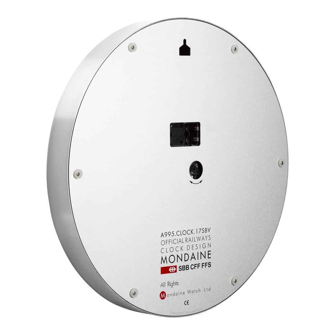 Mondaine Official Swiss Railways Wall Clock A995.CLOCK.17SBV