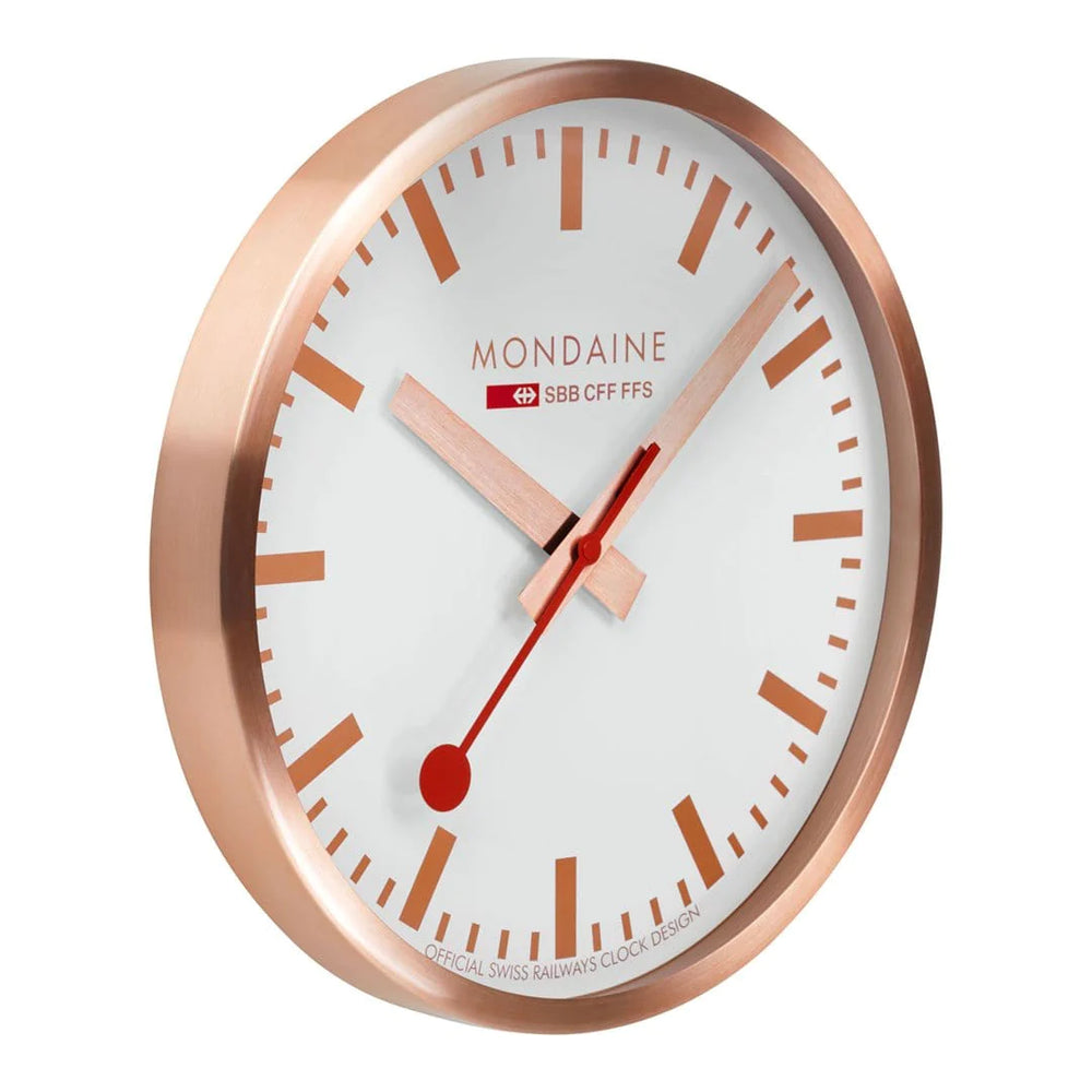 Mondaine Official Swiss Railways Wall Clock A995.CLOCK.17SBK