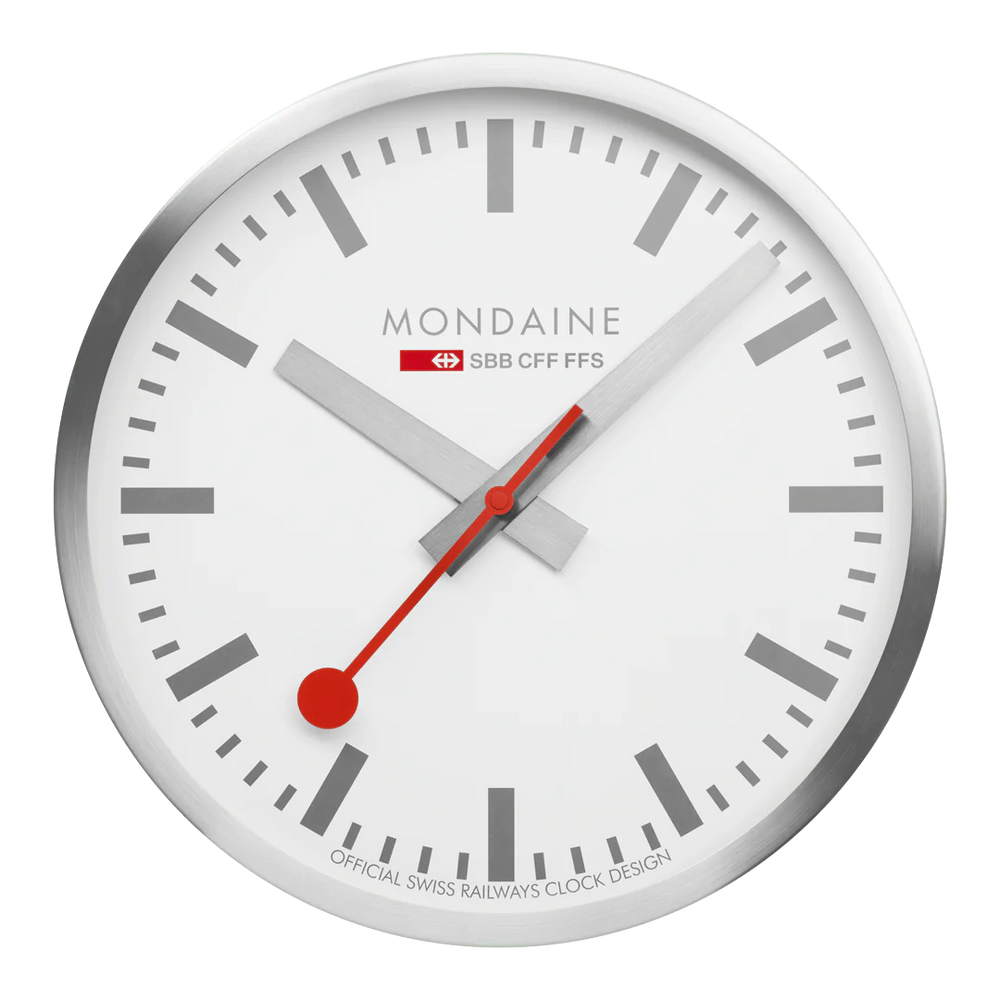 Mondaine Official Swiss Railways Wall Clock A995.CLOCK.17SBV