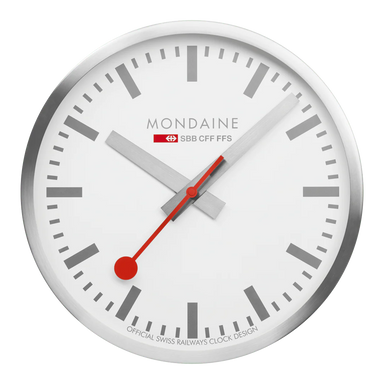 Mondaine Official Swiss Railways Wall Clock A995.CLOCK.17SBV