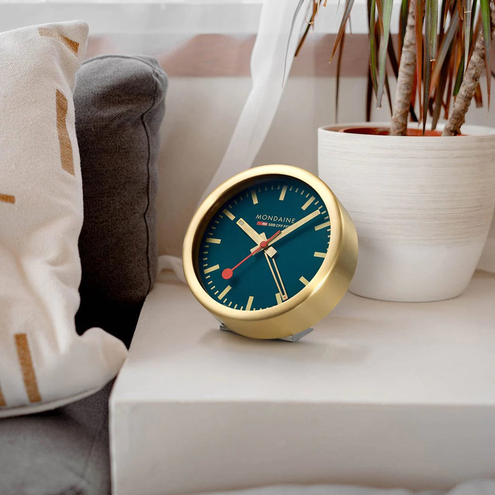 Mondaine Official Swiss Railways Desk & Wall Clock A997.MCAL.46SBG