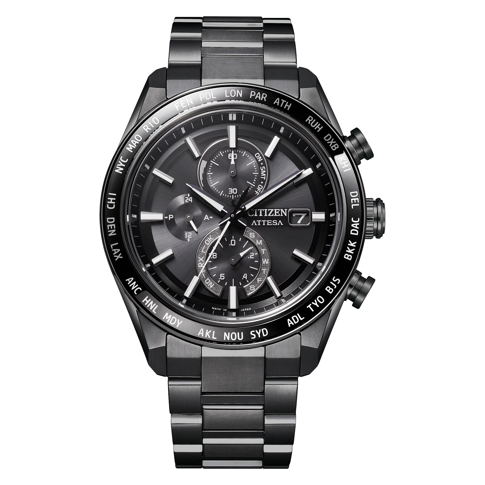 CITIZEN ATTESA エコドライブ 腕時計 本体 Citizen Eco-Drive Attesa AT8294-59E - Cirelli Jewelers