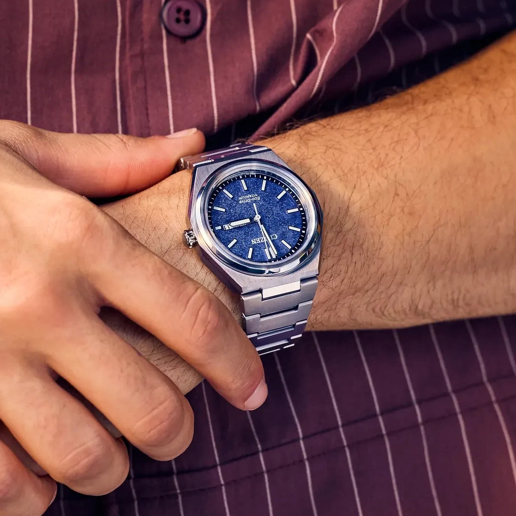 Citizen Eco-Drive Zenshin Three-Hand AW0130-85L