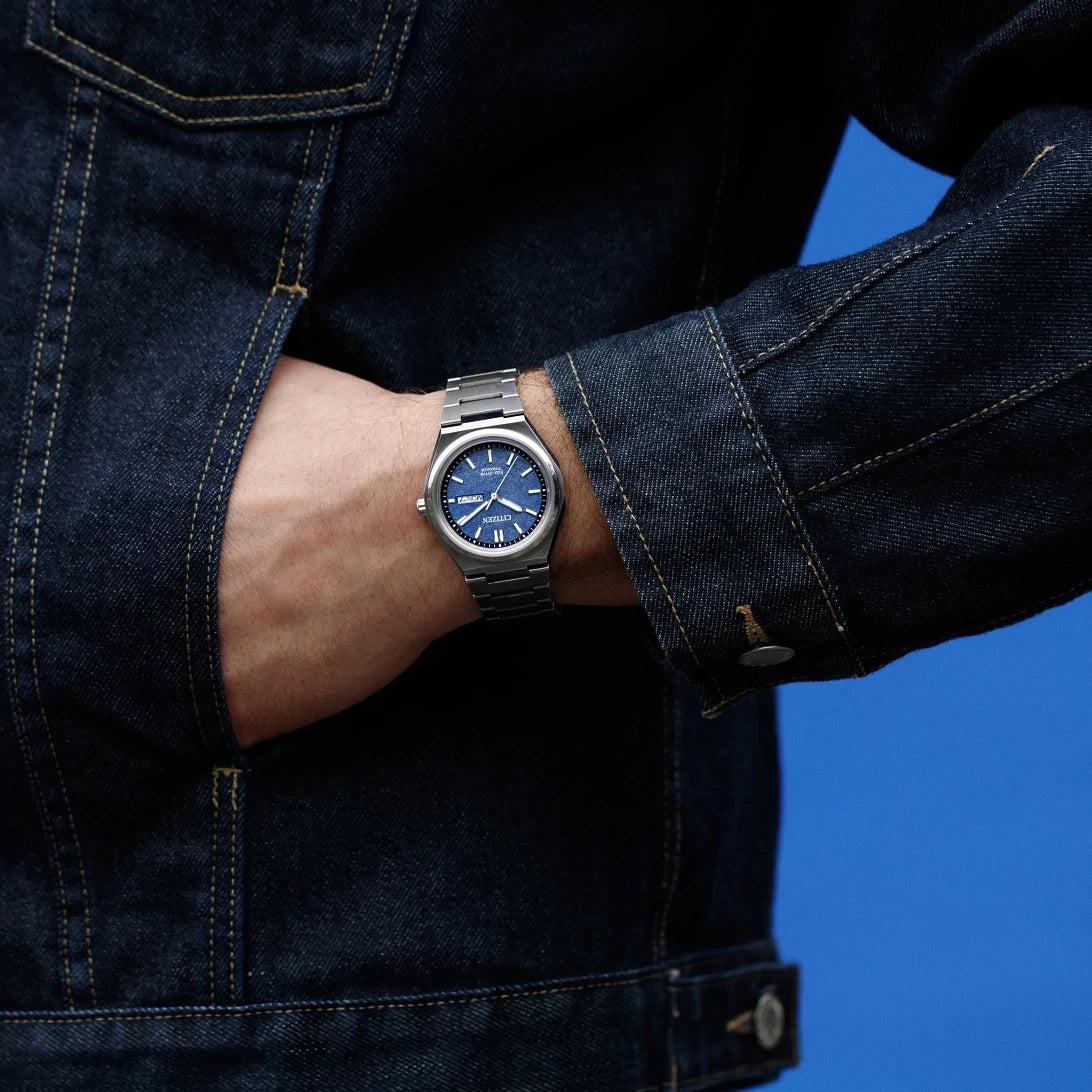 Citizen Eco-Drive Zenshin Three-Hand AW0130-85L