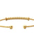 A. Jaffe 14K Yellow Gold 0.65cttw. Diamond w/ Quilted Detail Flexible Cuff Bracelet