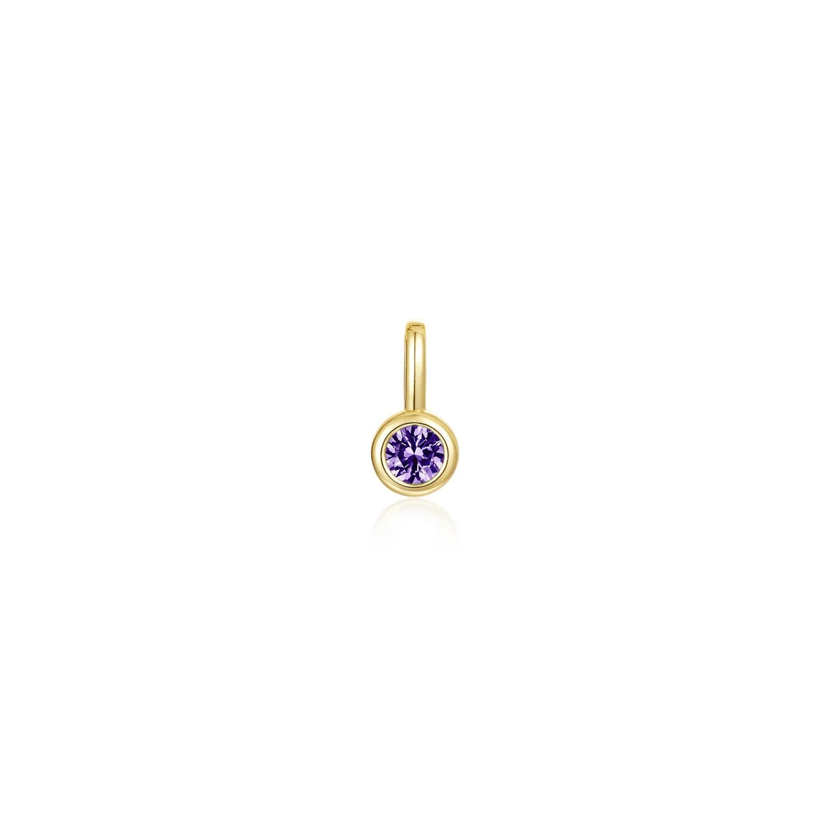 Lafonn February Birthstone Charm Pendant BP010AMG
