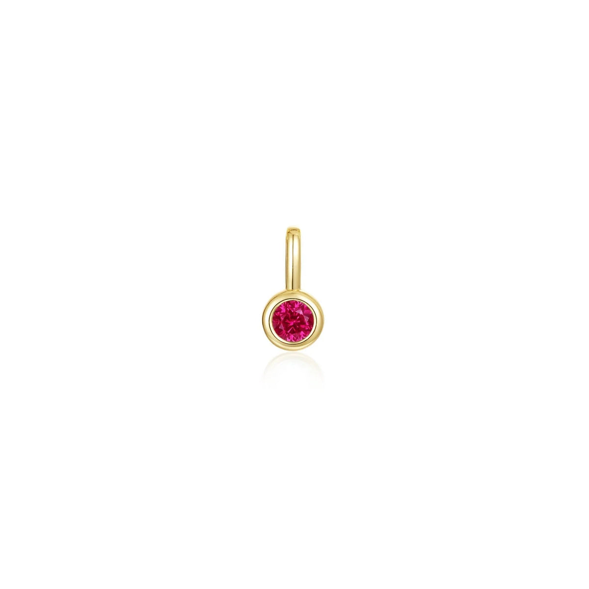 Lafonn July Birthstone Charm Pendant BP010RBG