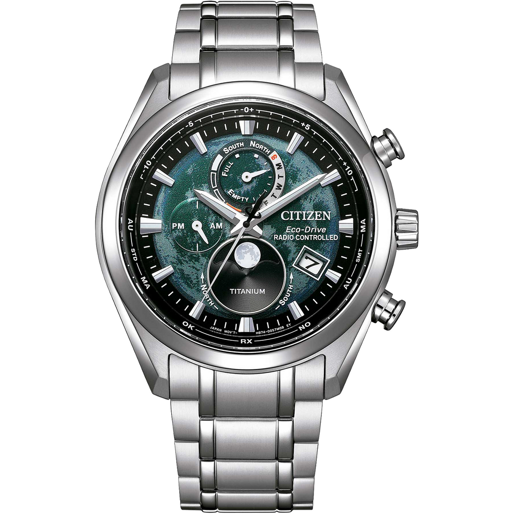 Citizen Eco-Drive Tsuki-Yomi A-T BY1010-57X - Cirelli Jewelers Citizen Eco-Drive Tsuki-Yomi A-T BY1010-57X - Cirelli Jewelers