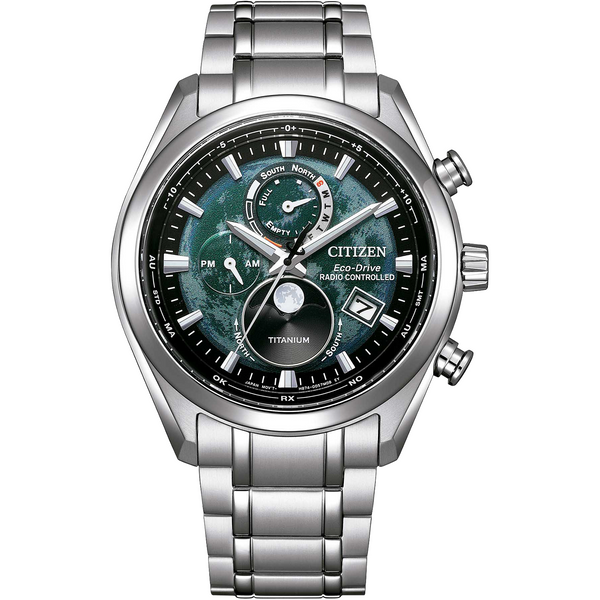 Citizen Eco-Drive Tsuki-Yomi A-T BY1010-57X - Cirelli Jewelers Citizen Eco-Drive Tsuki-Yomi A-T BY1010-57X - Cirelli Jewelers