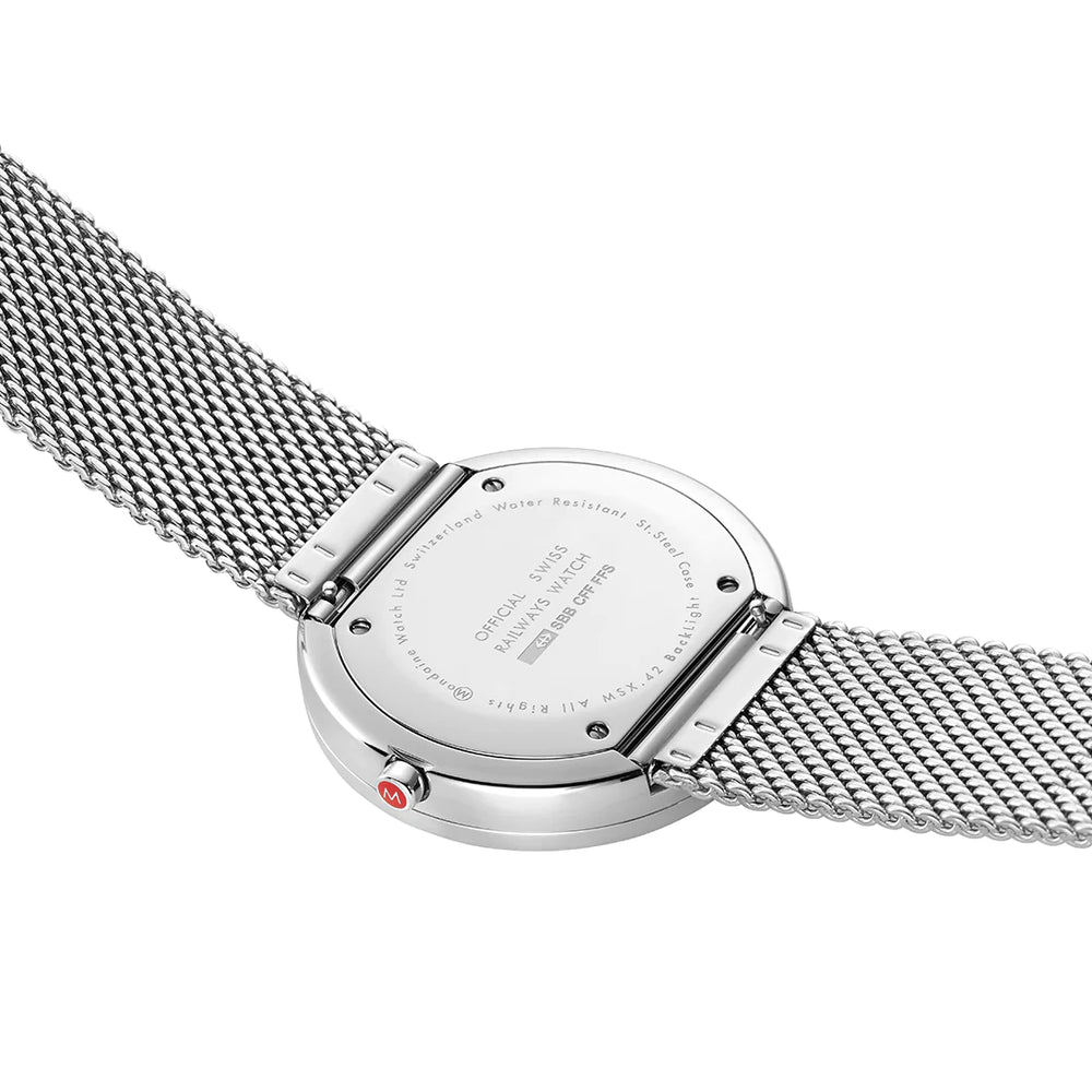 Mondaine official swiss railways hot sale giant backlight