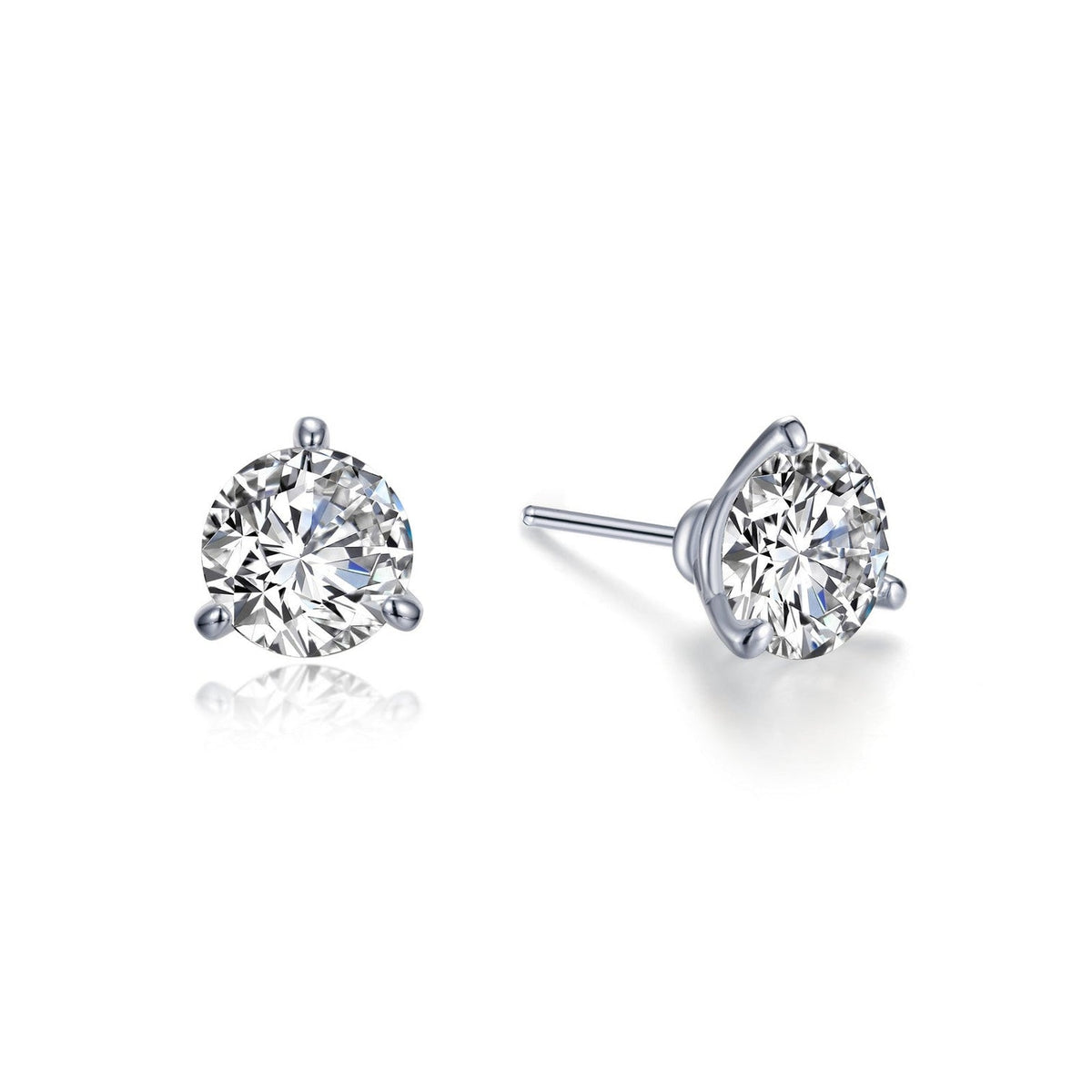 Lafonn Simulated Diamond 2.0ct Martini Stud Earrings E0205CLP00