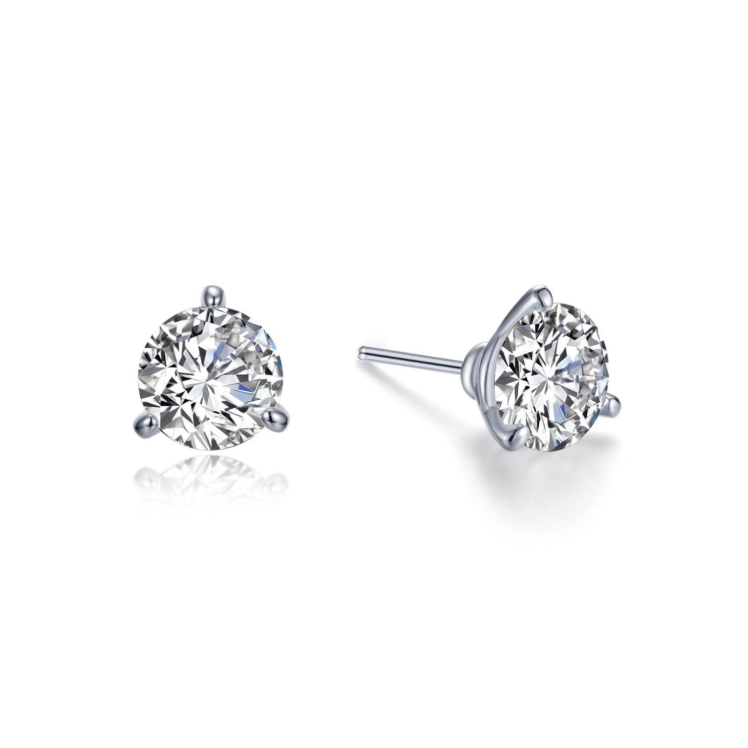 Lafonn Simulated Diamond 2.0ct Martini Stud Earrings E0205CLP00