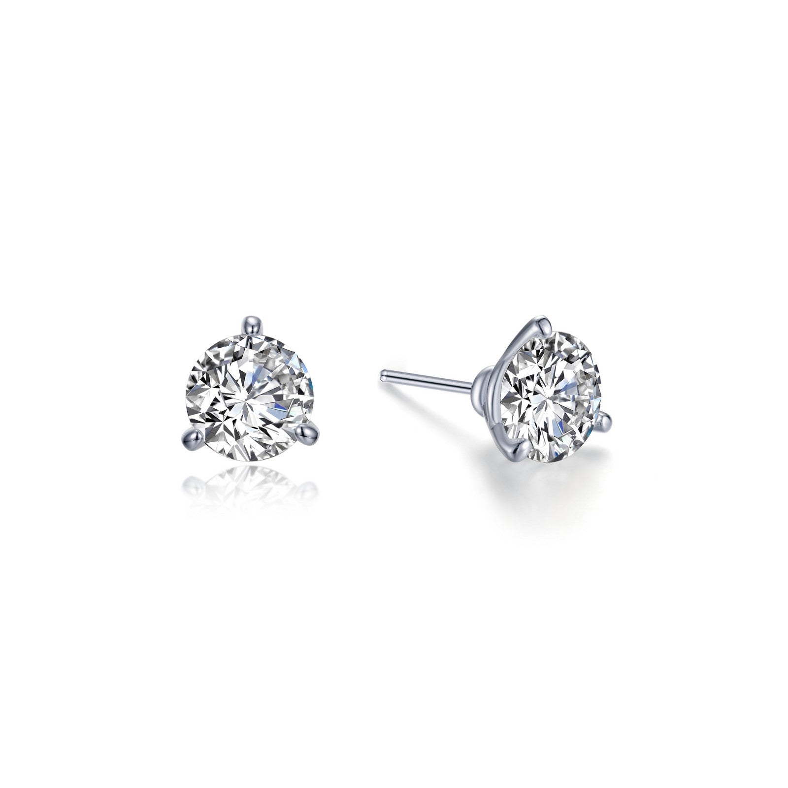 Lafonn Simulated Diamond 1.00cttw Martini Stud Earrings E0206CLP