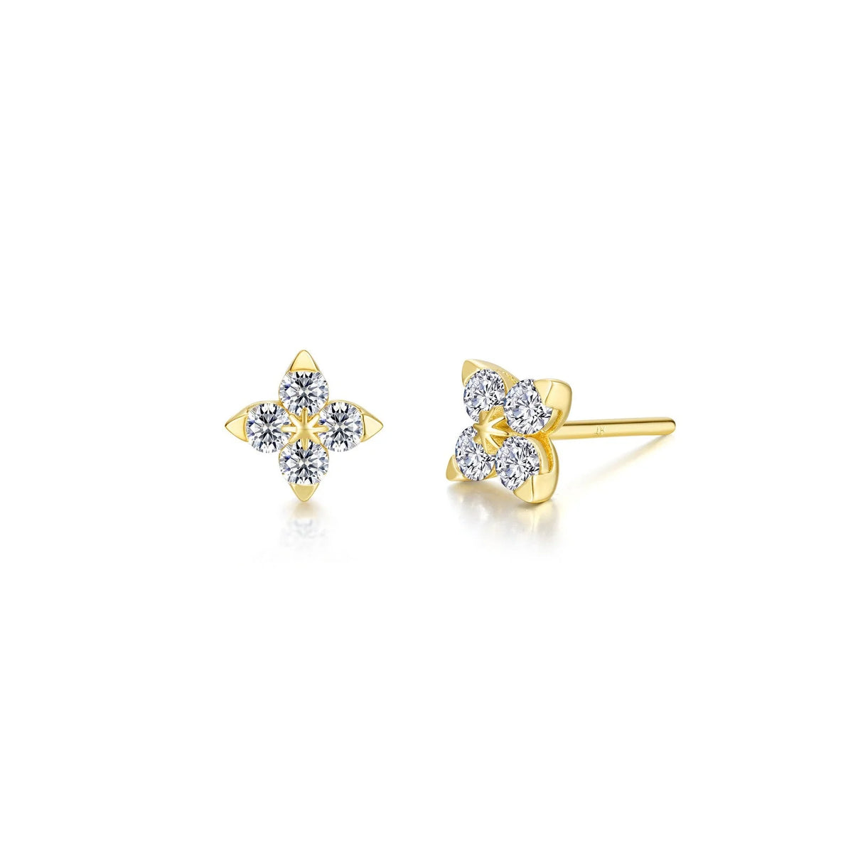 Lafonn Simulated Diamond Trillium Bloom Earrings E0642CLG