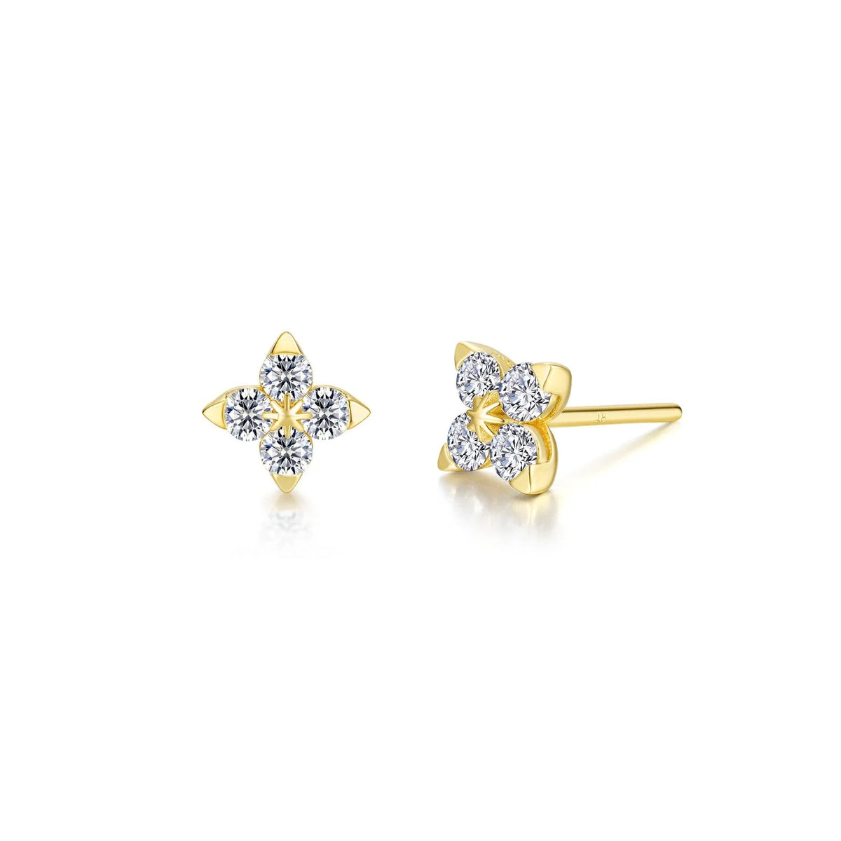 Lafonn Simulated Diamond Trillium Superbloom Earrings E0643CLG