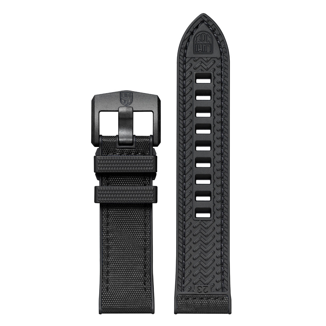 Luminox 23MM Black NBR Textile Rubber Strap for Atacama Field Series - FPX.2301.20B.K
