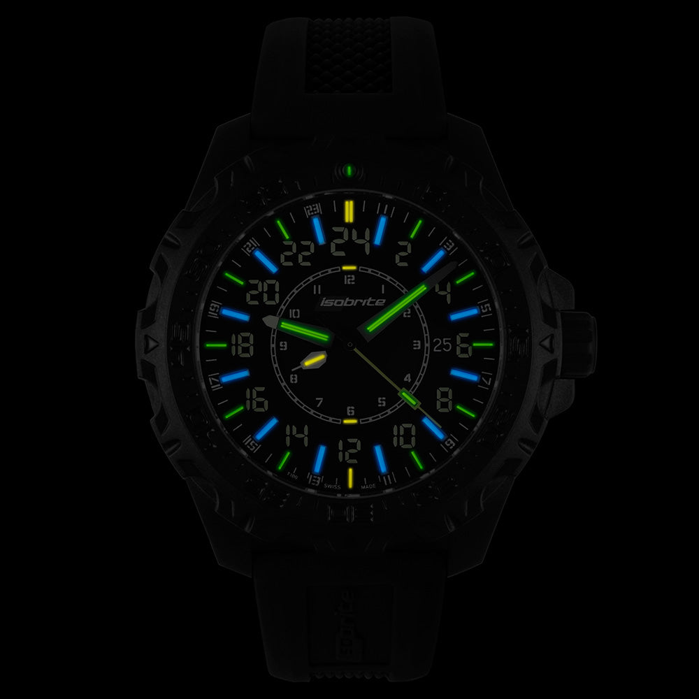 Isobrite MIL24 II 24 Hour Military Time ISO3011 Cirelli Jewelers